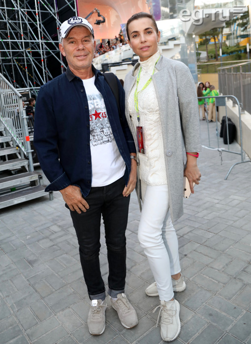 Олег Газманов с женой