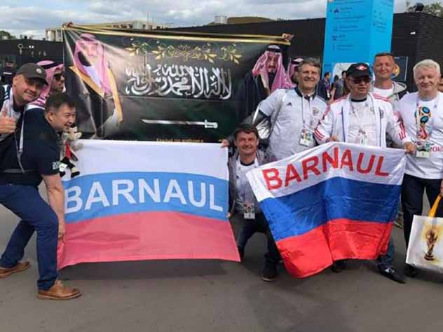Болельщики из Барнаула на ЧМ-2018. Почти все нравится.