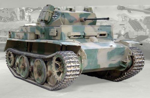 Panzerkampfwagen II Ausführung L Luchs «Рысь» в экспозиции танкового музея в Сомюре. Фото: wikimedia.org
