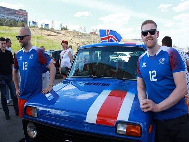 Исландцы на Ниве доехали до Ростова-на-Дону