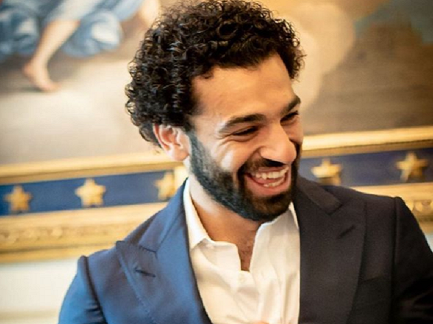 Чеченские болельщики поздравили Мохамеда Салаха с днем рождения.