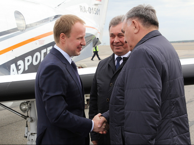 Врио алтайского губернатора прилетел в Барнаул