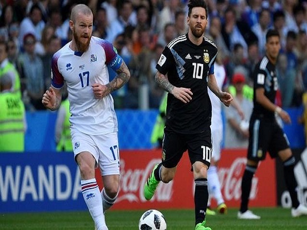 Cборная Исландии готовится к матчу с Хорватией