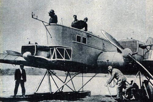 Серийный экземпляр ТБ-1 (АНТ-4) «Страна Советов» без вооружения, построенный для рекордного перелета Москва — Нью-Йорк. Фото: wikipedia.org