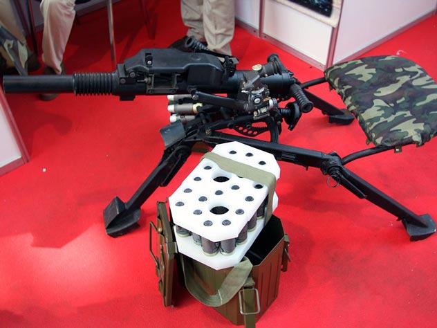 Автоматический гранатомет станковый АГС-40 «Балкан». Источник: wikipedia.org