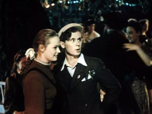 Кадр из фильма «Смелые люди», 1950 год
