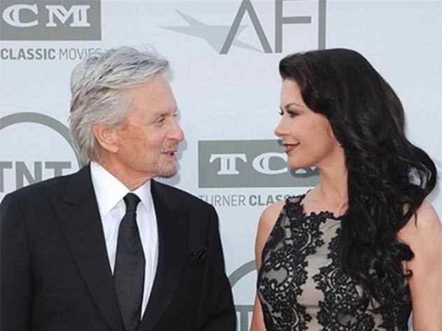 Кэтрин Зета-Джонс и Майкл Дуглас