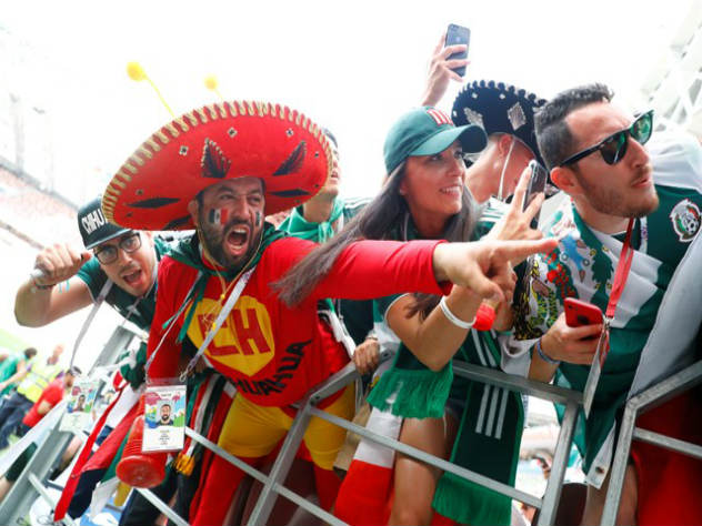 Во время мачта с Германией мексиканские фанаты выкрикивали оскорбительные кричалки