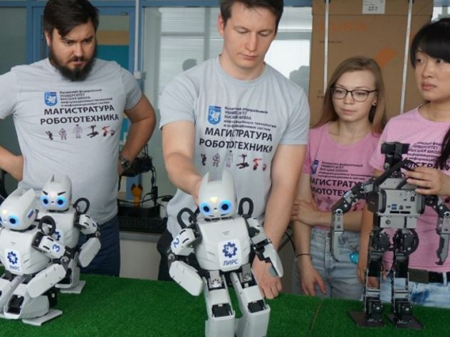 Накануне мундиаля в Казани проведут футбольный матч между роботами