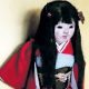 Кукла Окико из японского храма Ивамизава