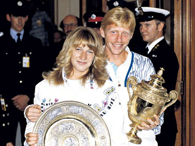 Великие чемпионы: Штеффи Граф и Борис Беккер (1988 г.)