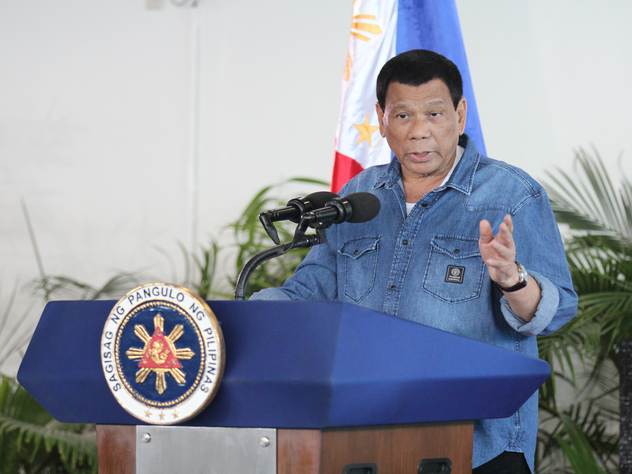Президент Филиппин Родриго Дутерте.