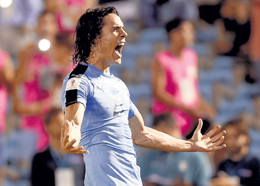 Уругваец Эдисон КАВАНИ. Представляем соперников по группе сборной России по футболу