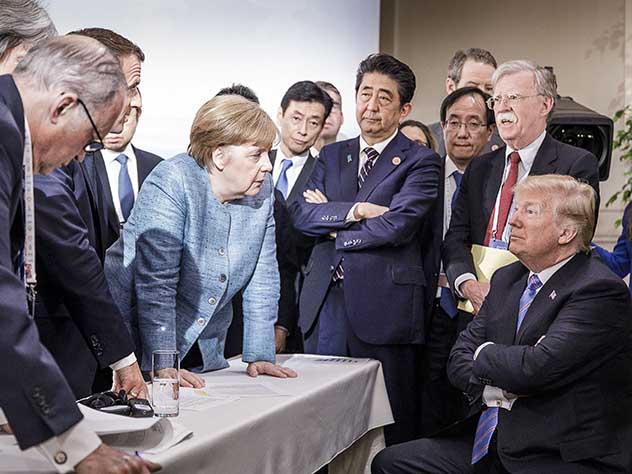 Трамп, Меркель, Абэ и другие
