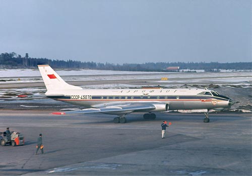 По первоначальному плану диссиденты хотели угнать Ту-124. Источник: wikimedia