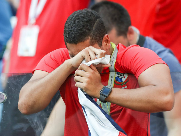 После недавнего матча сборных Германии и Швеции, где немцы просто вырвали победу в самой концовке, на шведских болельщиков было действительно тяжело смотреть. Мы решили вспомнить еще несколько случаев, когда переживания за любимую команду на чемпионате мира в России закончились плачевно.