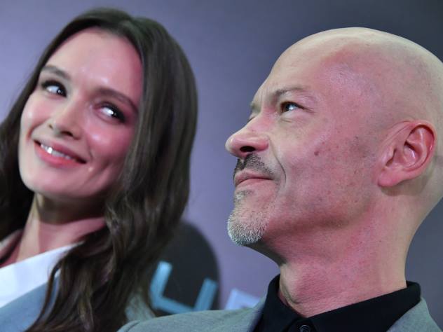 Режиссер Федор Бондарчук и актриса Паулина Андреева