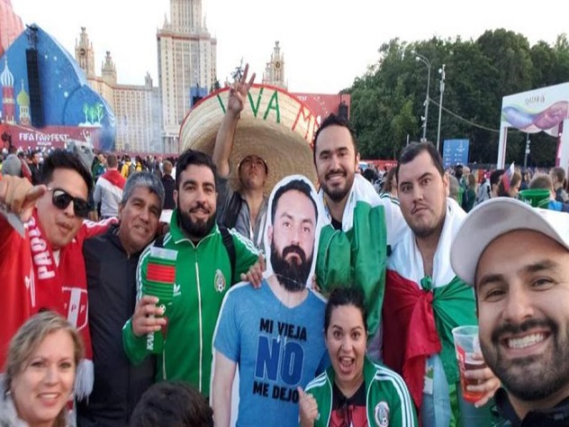 Живой, а не "картонный" Хавьер уже приехал в Россию