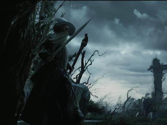 Кадр из фильма «Хоббит».