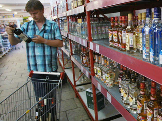Законопроект о запрете продажи алкоголя пьяным