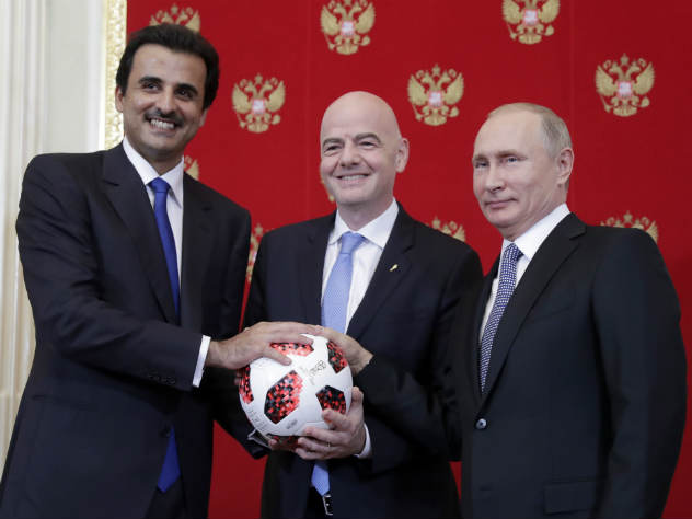 Россия передала Катару эстафету по проведению мундиаля