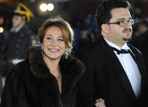 Пресс-секретарь премьер-министра РФ Дмитрия Медведева Наталья Тимакова на открытии ГУМ-катка на Красной площади. Фото ИТАР-ТАСС/ Сергей Фадеичев