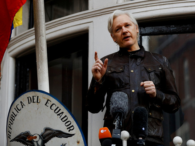Ассанж Эквадор WikiLeaks