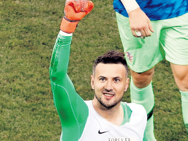 Вратарь сборной Хорватии все свои победы посвящает умершему другу