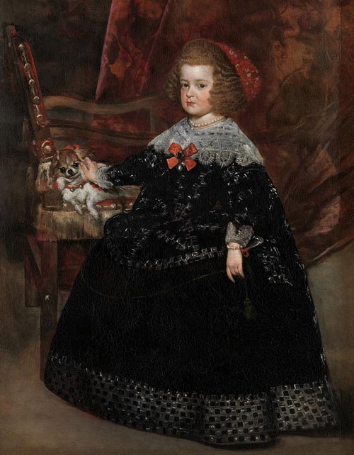 Мария Терезия в детстве. Хуан-Баутист Мартинес дель Мазо