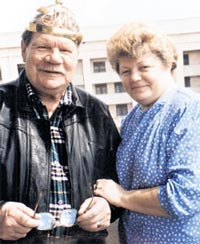 Михаил Пуговкин и Ирина Лаврова. Eg.ru