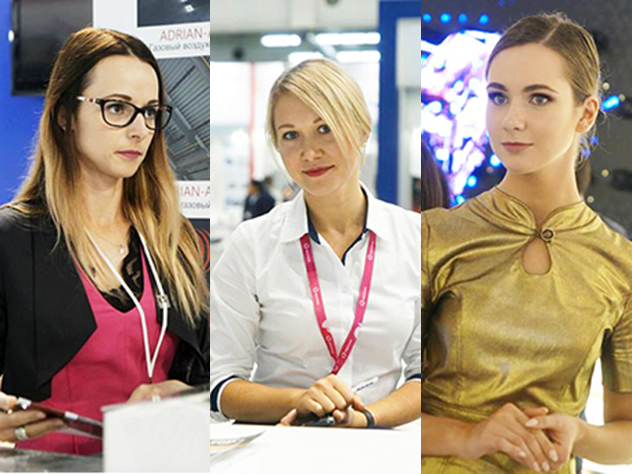 Самые красивые девушки "Иннопрома-2018"