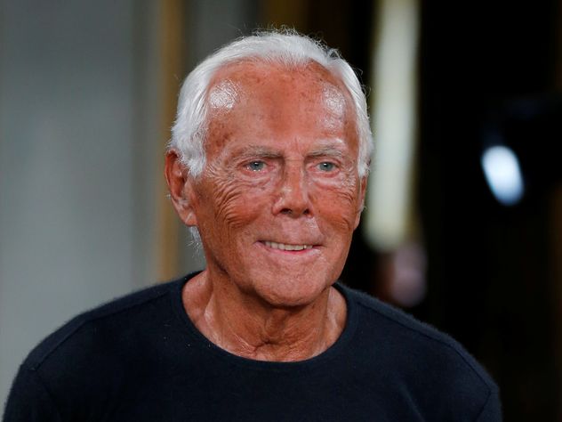 Модельер Джорджо Армани