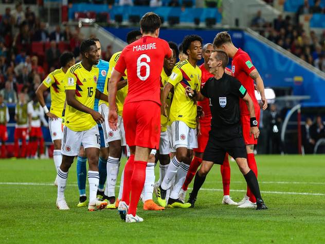 Сборная Англии победила команду Колумбии, а перед этим британцы еще и обидели соперников.