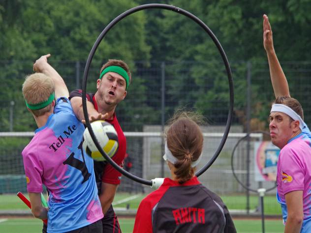 Игра в квиддич.