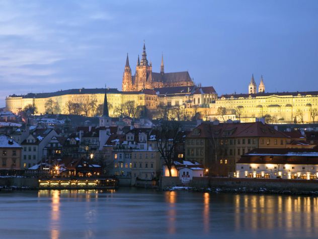 Крепость Пражский град - одна из красивейших президентских резиденций в мире