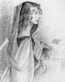 Энн Бронте. Портрет написала ее сестра Шарлотта. Источник: wikipedia