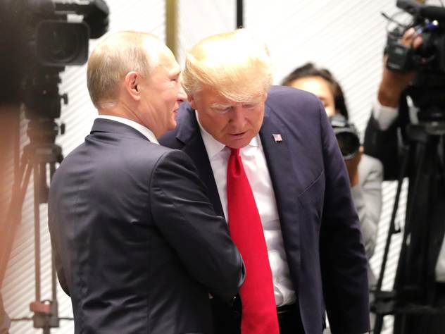 Владимир Путин и Дональд Трамп встретятся 16 июля в Хельсинки.