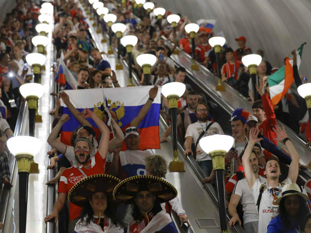 За время проведения чемпионата в подземке потеряли семьсот различных вещей