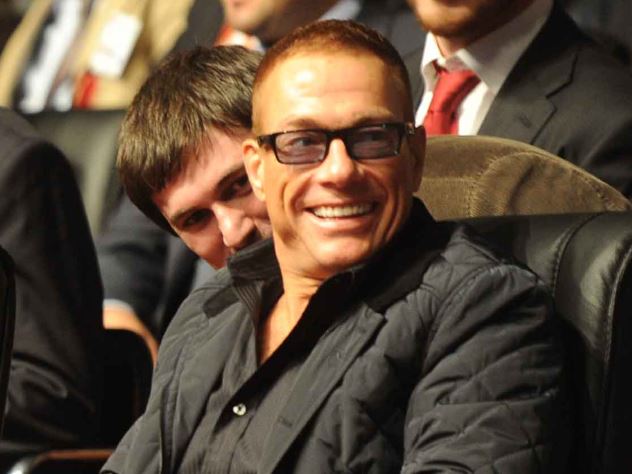 Жан-Клод Ван Дамм на чемпионат мира; Бельгия-Бразилия