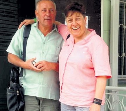 Сергей Шеховцов и его жена