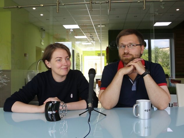 Авторы проекта «Жить вместе» Андрей Васенёв и Татьяна Скрабанская в редакции EG.RU