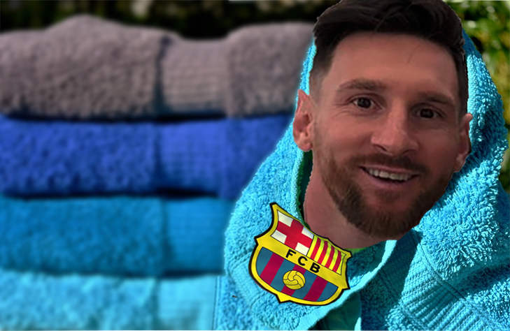 Москвич продает «полотенце Месси» в кредит за 1,5 миллиона рублей