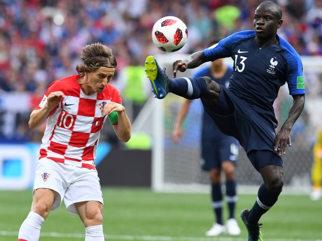 Финал чемпионата мира: Франция-Хорватия: 4:2