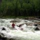 МЧС в Хакасии ищет туристов с перевернувшегося на горной реке катамарана