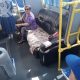 Диван установили в красноярском автобусе