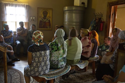 Участники экспедиции «Жить вместе» на встрече с жителями Тверской области