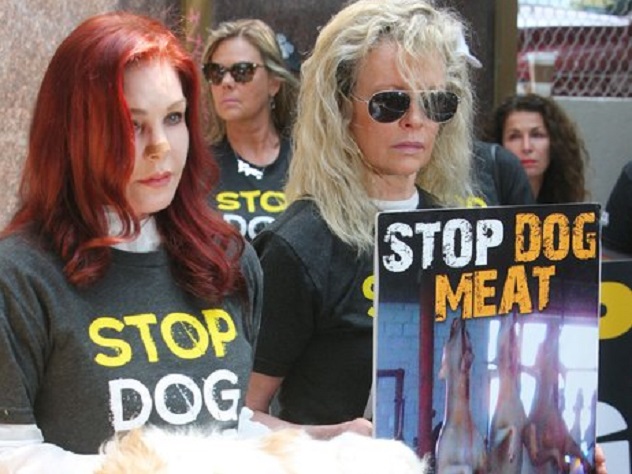 Жена Элвиса Пресли без морщин