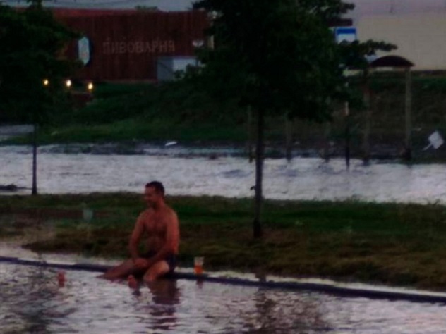 Краснодар затопило после дождя