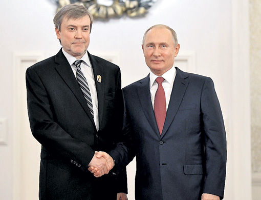 В 2016 г. президент обсудил с Евгением Рогаевым пути развития нейрогенетики