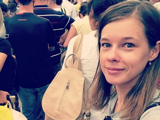 Екатерина Шпица улетела на отдых в Италию